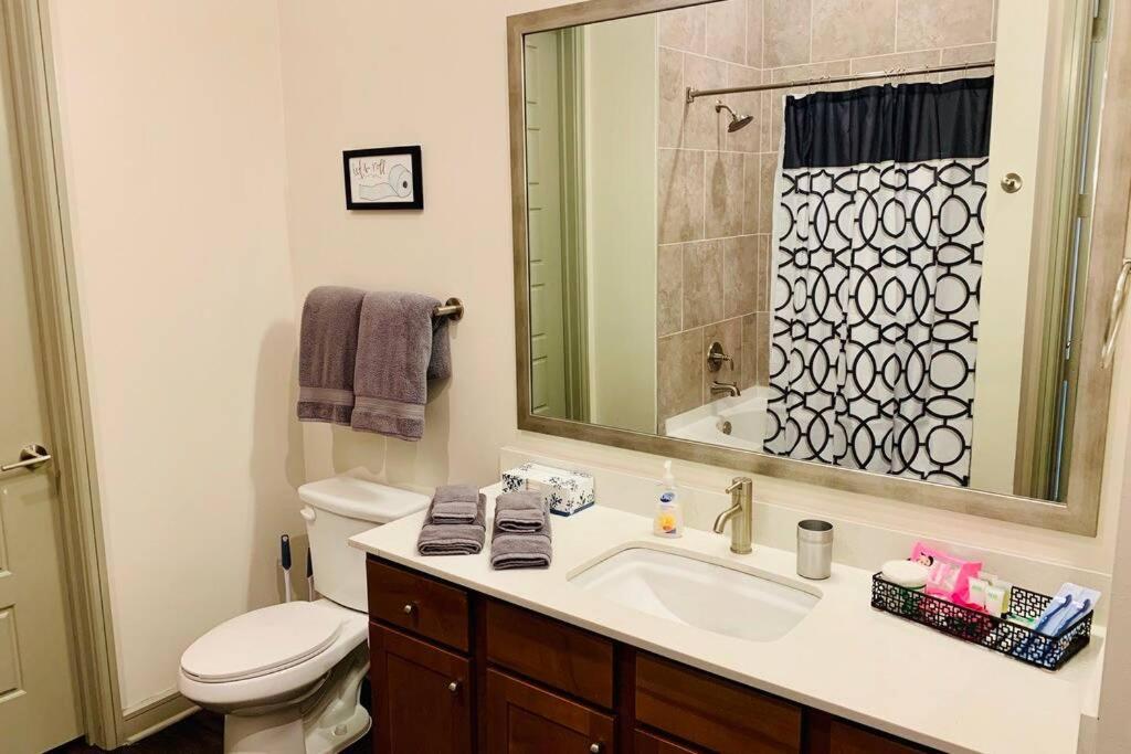 New Apart Downtown - 5Min Stadium/Parks/Museum Apartment Houston Luaran gambar