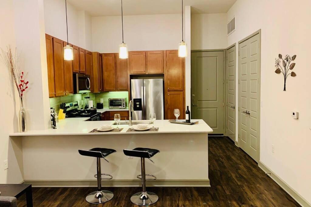 New Apart Downtown - 5Min Stadium/Parks/Museum Apartment Houston Luaran gambar