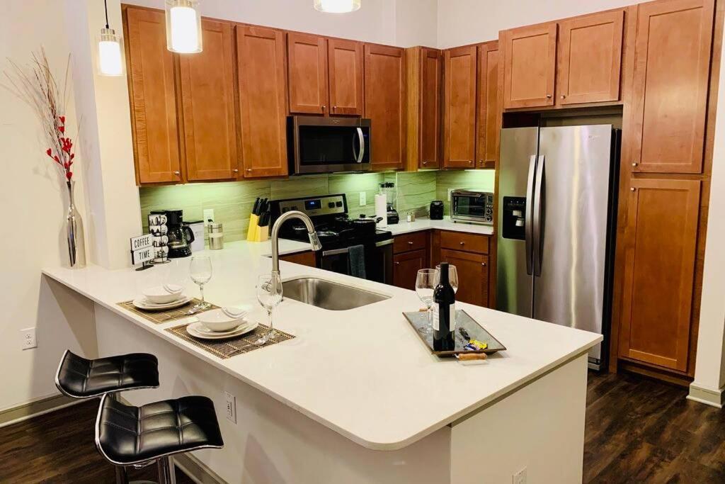 New Apart Downtown - 5Min Stadium/Parks/Museum Apartment Houston Luaran gambar